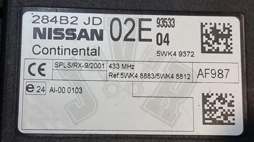 Nissan Qashqai ECU Kit Speedo Ignition Switch BCM Key 2009 MK1 J10